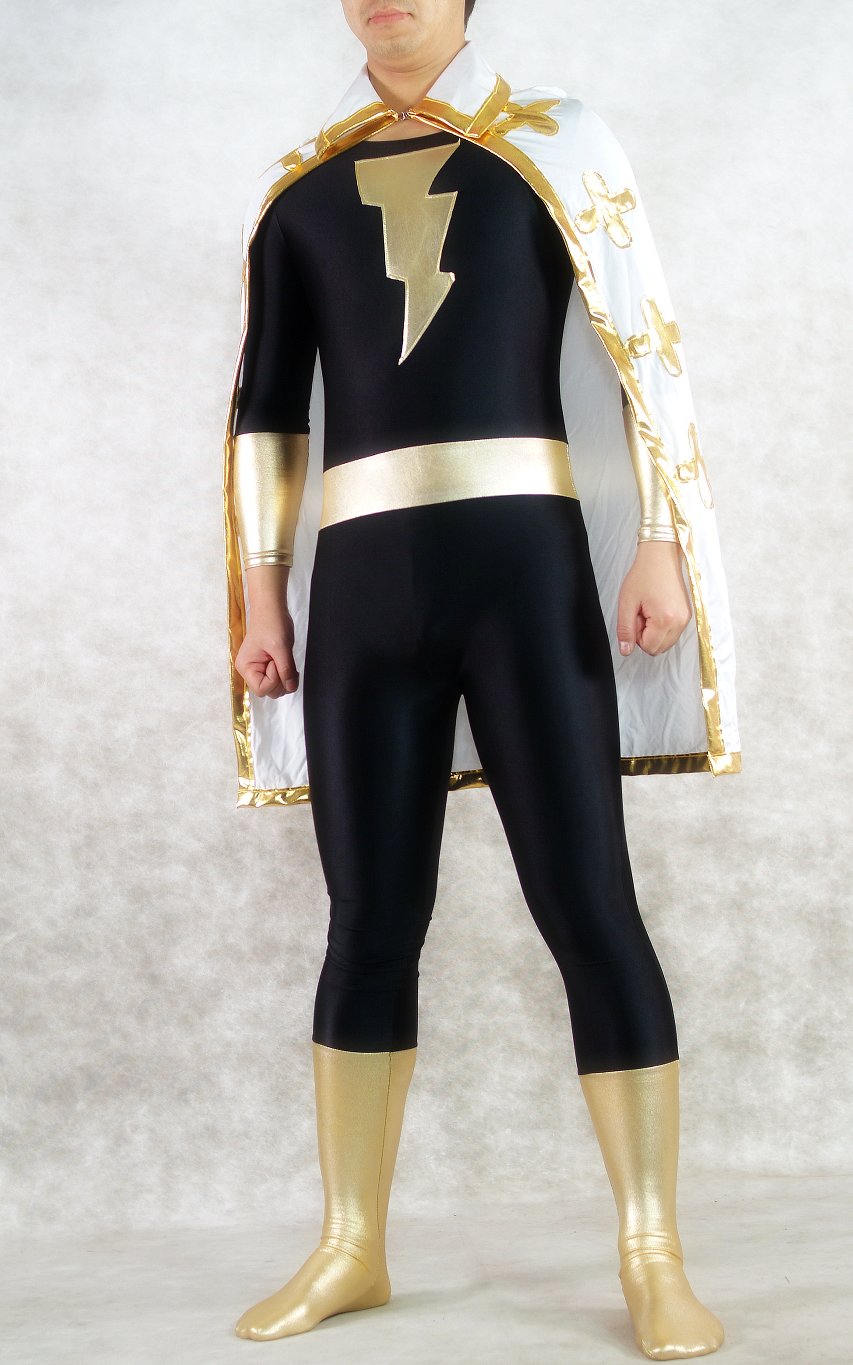 Blitzmann Superhero Halloween Costumes Catsuit
